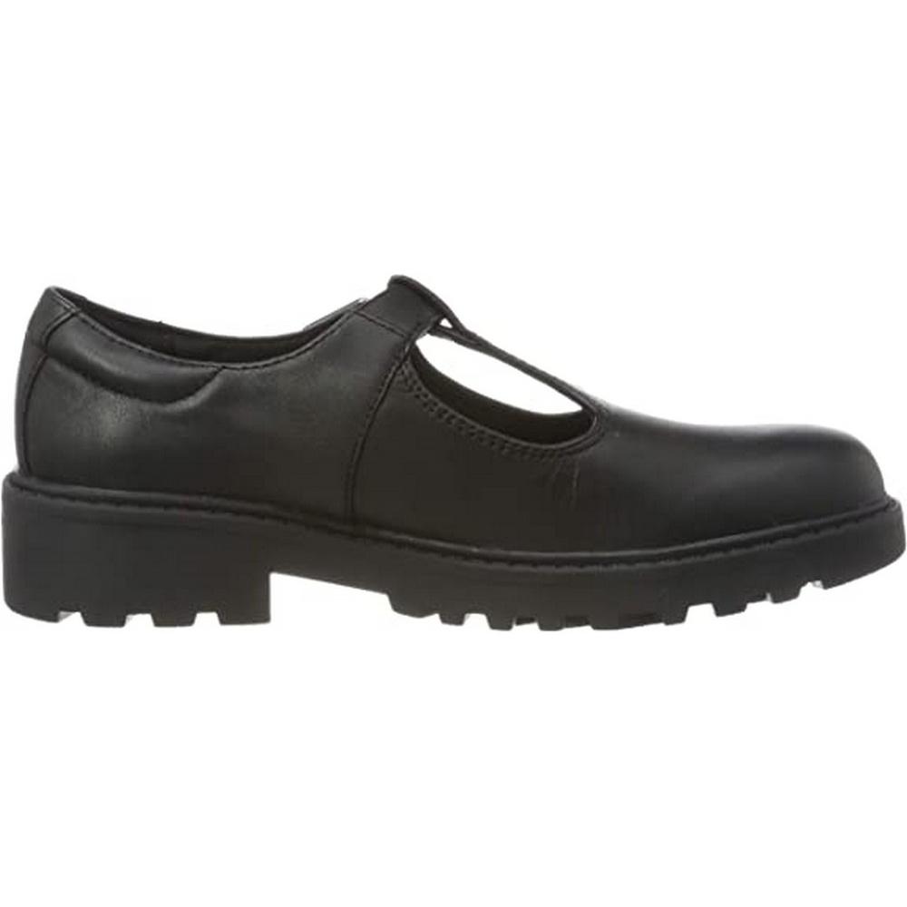 Geox Girls J Casey G. E Leather School Shoe