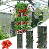 Erdbeer-Pflanztasche Hängende Pflanztaschen Garten-Anzuchttasche Gartenbedarf Gemüse Obst Pflanztopf