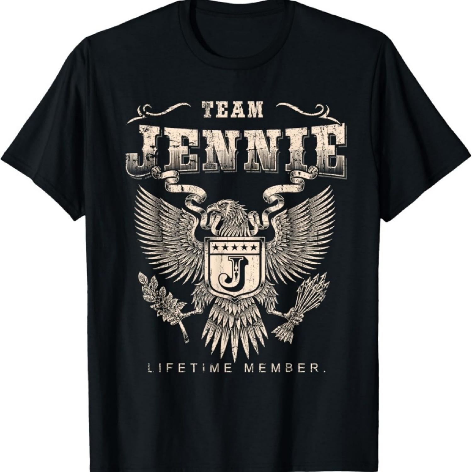 Команда Дженни Пожизненный Член - Футболка с Именем Дженни S