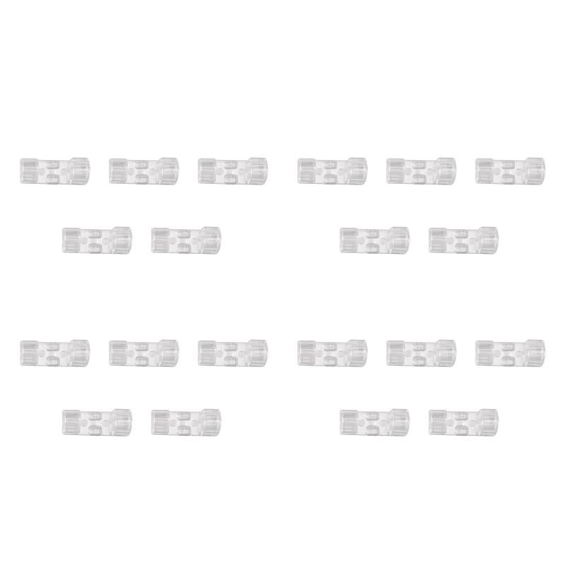 AD23-20Pcs/Lot Wire Fixing Clamp Clip Desktop Wire Clear Up Clips Holder Clamps Cable Clip Device USB Cord Clips Holder Organise