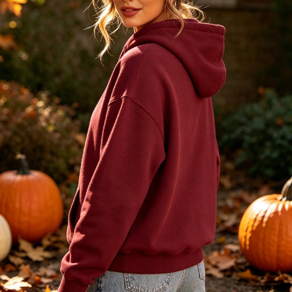 Boo-Lieve Christmas Hat Ghosts Graphic Hoodie Cute Spooky Halloween Holiday Pullover Unisex Winter Casual Streetwear Tops