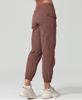 Convertible Women's Lightweight Windproof Yoga Jogger Pants with Drawstring for Hiking and Casual Wear