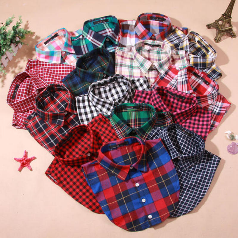 Plaid Women Shirt False Collars White  Removable Lapel Collars For Women Fake Collar Women Detachable Collars Nep Kraagie