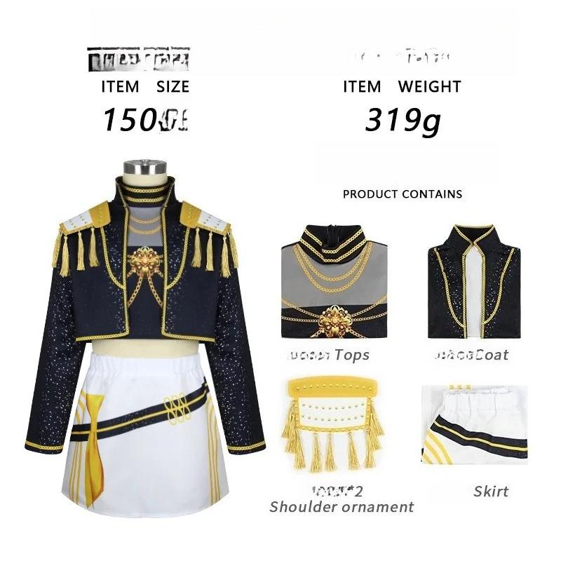 Kids Rumi Zoey Mira Demon Hunters Kpop Cosplay Costume for Child Girls Printed Clothing Roleplay Outfits Halloween Carnival Suit