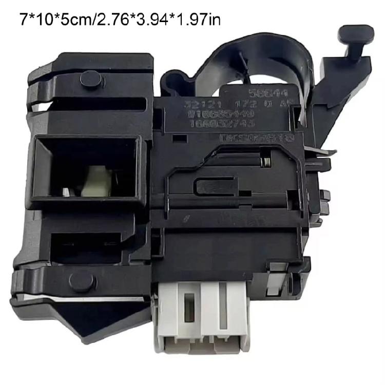 Advanced Washing Machine Door Latches Replacement Waterproof ABS Engineering Plastic Stable Durability for Washing Units