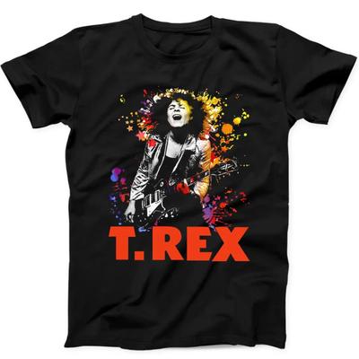 SpringSummer T Rex Rock Band Marc Bolan Music Trex Bestselling Gift Tshirt Black Tshirt 29