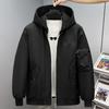 Plus Size 5XL-11XL Fashion Men's Bomber Jacket Autumn Winter Quilted Cotton Coat Hooded Casual Loose Thick Warm Oversize Outerwears