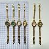 Gold Tassel Chains Watch Alloy Oval Quartz Watch Delicate Quartz Wristwatch  Fashion Wear