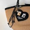 Fashionable Photo Frame Keychain Charm Pendant for Memories Sturdy Plastic Alloy Materials Long Time Use and Rustproof