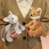 Nordic Style Cute Animal Plush Toy - Sheep, Fox & Puppy Keychain