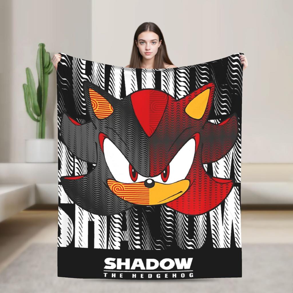 שדוג'ה הקיפוד פייר שמיכת קטיפה מצחיקה לזריקה לספה מיטה פינת ישיבה 125*100 ס"מ יחידת שטיח