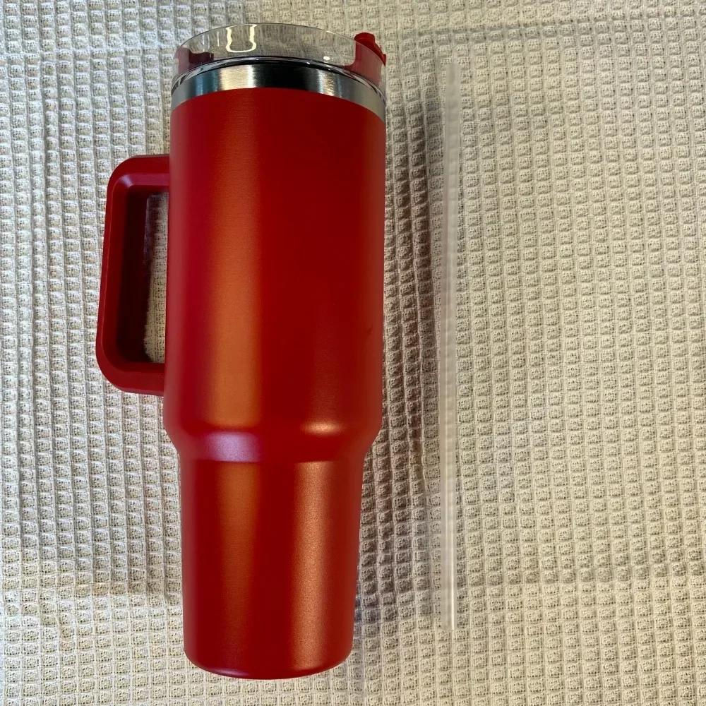 Steel Insulated Thermos Mug for Cars Outdoors 40oz Portable Car Stainless Steel Water Bottle Large Capacity Travel Thermos Mugs