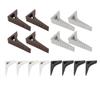 4pcs Door Handle Stopper Multipurpose Prevents Collision  Thickened Door Wedge Stopper for Doo