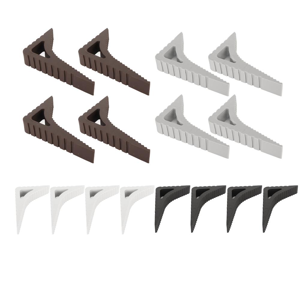 4pcs Door Handle Stopper Multipurpose Prevents Collision  Thickened Door Wedge Stopper for Doo