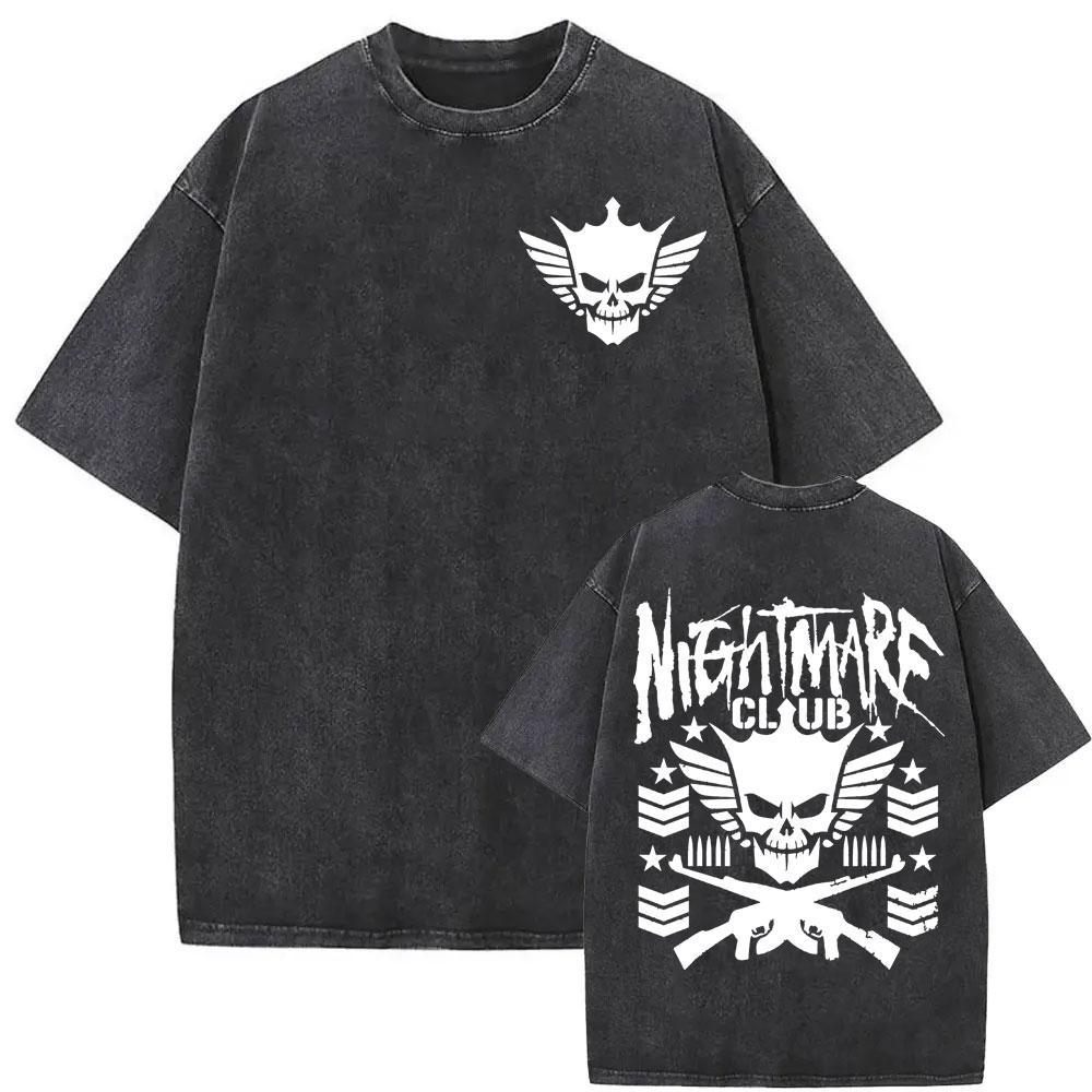 Cody Rhodes The American Nightmare Graphic T Shirt Unisex Women Fashion S Vintage Washed T Shirts Casual Cotton Oversized Tshirt
