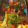 DIY Miniature House Kit for Adults To Build DIY Craft House Model Kit with Furniture and Tools Make Your Own Creative Gift (Star Flower House)