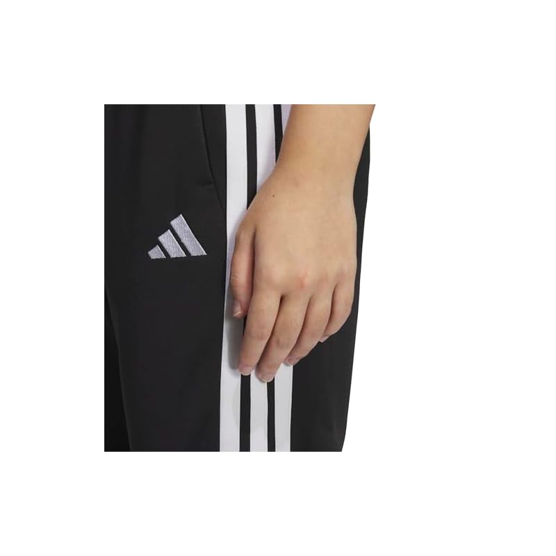 Adidas Must-Have 3-Stripes Track Pants for Women, JVP36 Black/White (JW9789) Size M