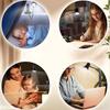 LED Clip-on Light, Dimmable, Color-Adjustable, Desk Lamp, USB, Reading Light, Clip-on, Rechargeable, 3 Color Temperature Settings, 10 Brightness