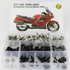 Passend für HONDA ST1100 1990-2002 Kompletter Verkleidungsschrauben-Satz Motorrad Verkleidung Karosserie Schrauben Bolzen Speed Nuts