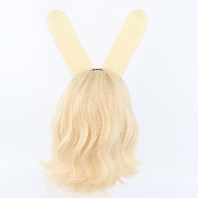 Adorkable Headband Cartoon Rabbits Hair Hoop Eye-catching Headpiece Headwear for Halloween Cosplay Role Play