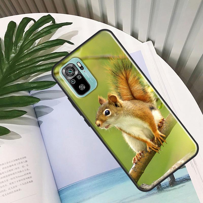 Squirrel For Xiaomi Redmi Note 11 Pro Case For Redmi Note 10 Pro 9 8 9S 10S 9A 9C 9T Phone Coque