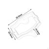 Aluminum Servo Mount for 1/18 Scale RC Cars