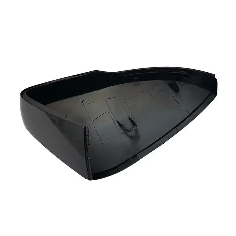 For Skoda Octavia Mk3 2014-2017 For VW T-ROC 2017- Glossy Black Rearview Side Mirror Cover Wing Caps Exterior Housing Trim
