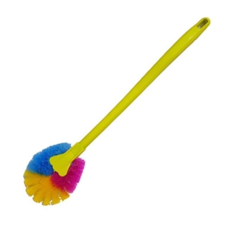 1 pack of colored cleaning toilet brushes