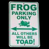 Parking Only Tin Sign All Others Funny Wall Art Froggy Metal PlaqueAluminum