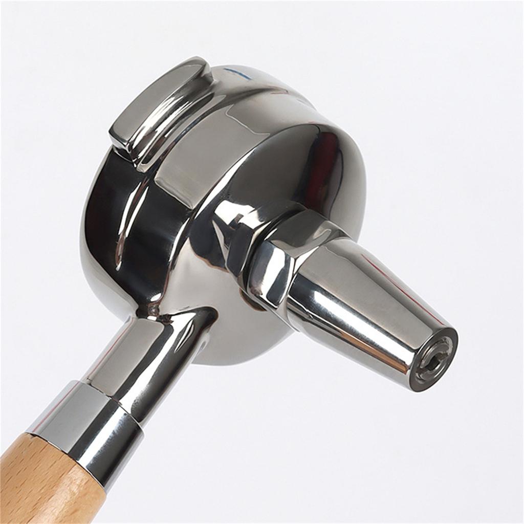 Tea Portafilter with Wooden Handle and Suit 58mm Coffee Machine/Teapresso Portafilter/Design for Tea Bag & Broken Tea