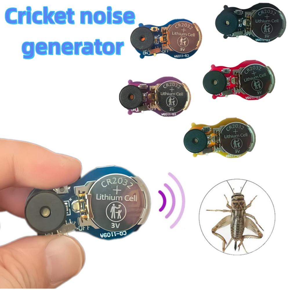 1PCS Cricket Noise Generator Hidden Prank Toy Several Months Long Sound Office Home Amusing Small Gag Portable Trick Fun Gadget