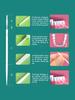 Interdental Brush Portable Travel Kit 200/400PCS disposable Mini Dental Picks Metal Wire Core Cleaner for Braces & Teeth Gaps