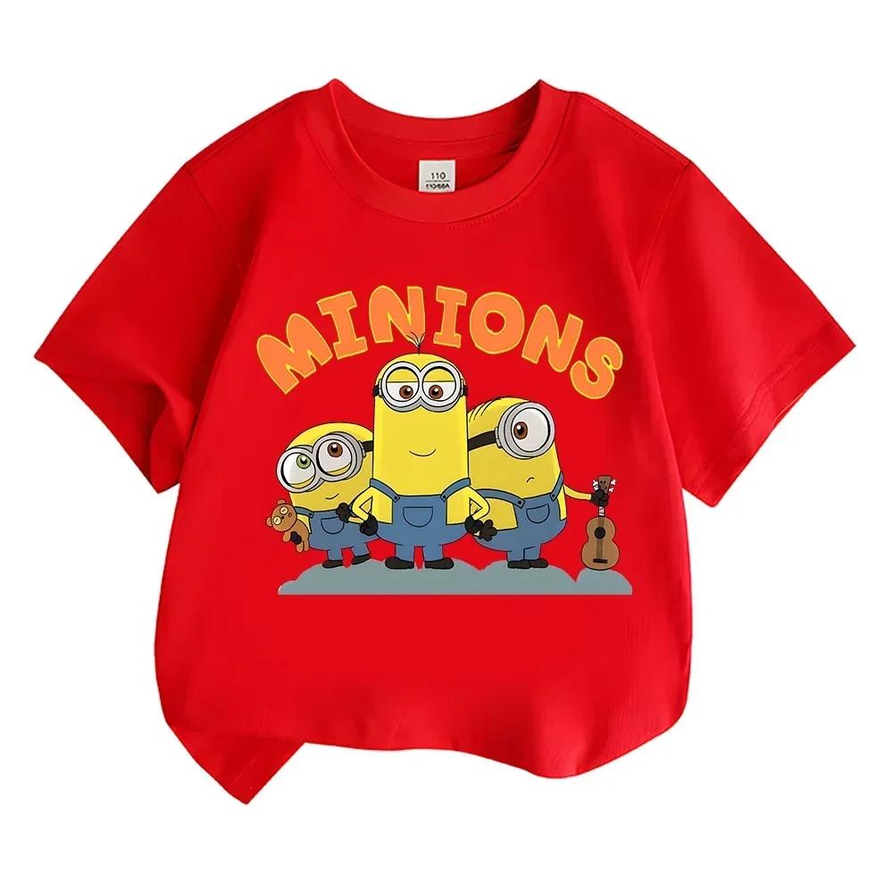 

Summer Cartoon Cute Printed Boys and Girls Clothes Children s Fashionable Casual Cotton Kids T-shirt Casual Baby Tees Tops 160