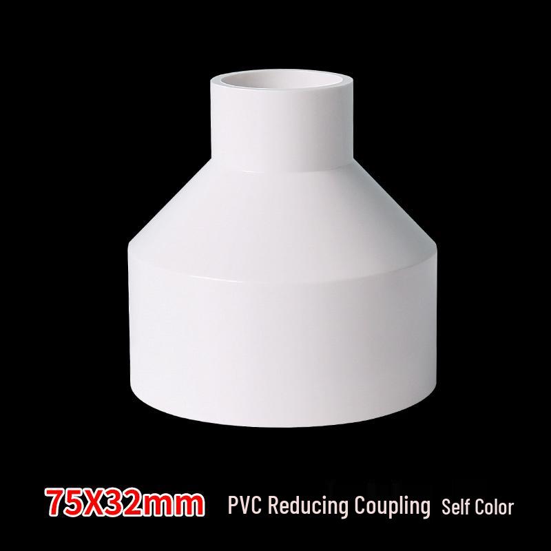 PVC Water Pipe Reducer Connector for Varied Diameters: 20, 25, 32, 40, 50, 63, 75mm