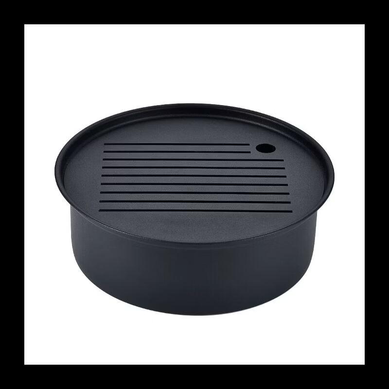 

304 Stainless Steel Round Double-Layer Tea Tray