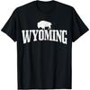 Wyoming Bison American Buffalo Pride Gift T-Shirt