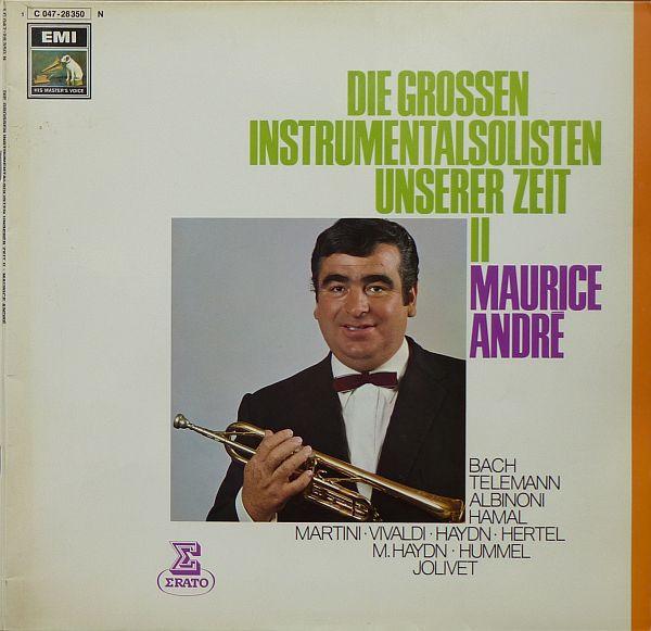 

LP Record MAURICE ANDR Die Grossen Instrumentalsolisten Un 1C04728350N Die Stimme Sein Germany Classical Used