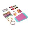 Friendship Bracelet Making Kit with 30 Strings Roped 13 Colorful Nails 30 Colorful Pegs Jewelry Stri