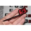 Brilliant Shiny Gloss Black Trunk Fender Letters Number Emblems Badges for Mercedes Benz C63 E63 CLS63 GLE63 GLS63 AMG S 4MATIC