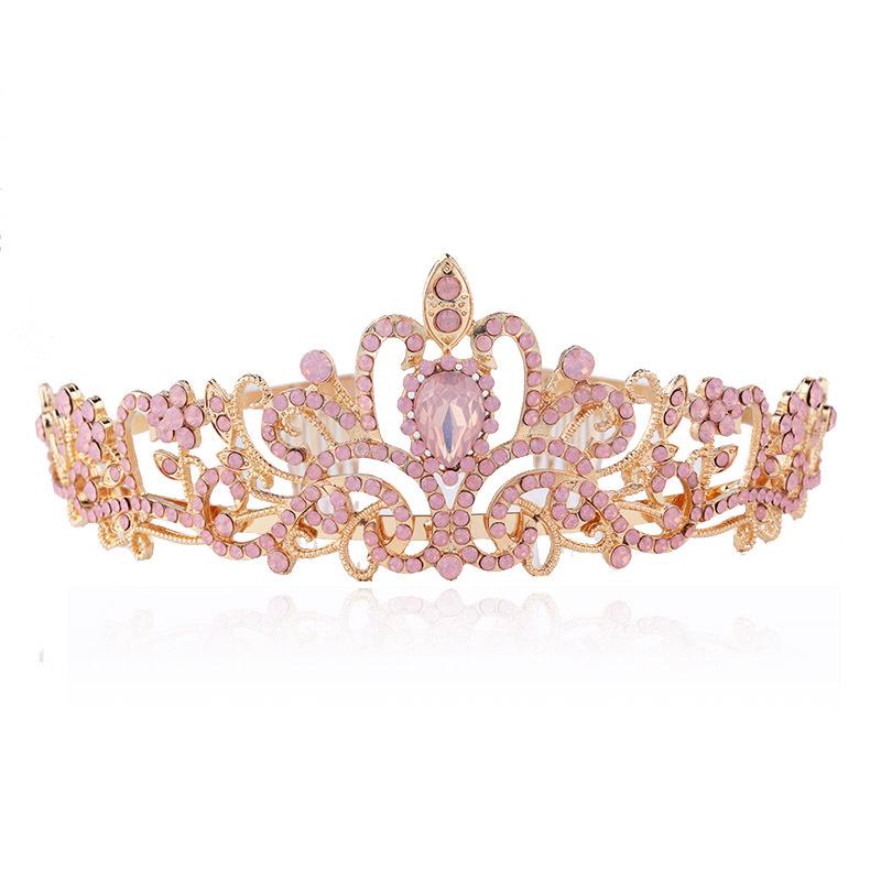 Crystal Diamond Bridal & Birthday Crown Hair Accessories
