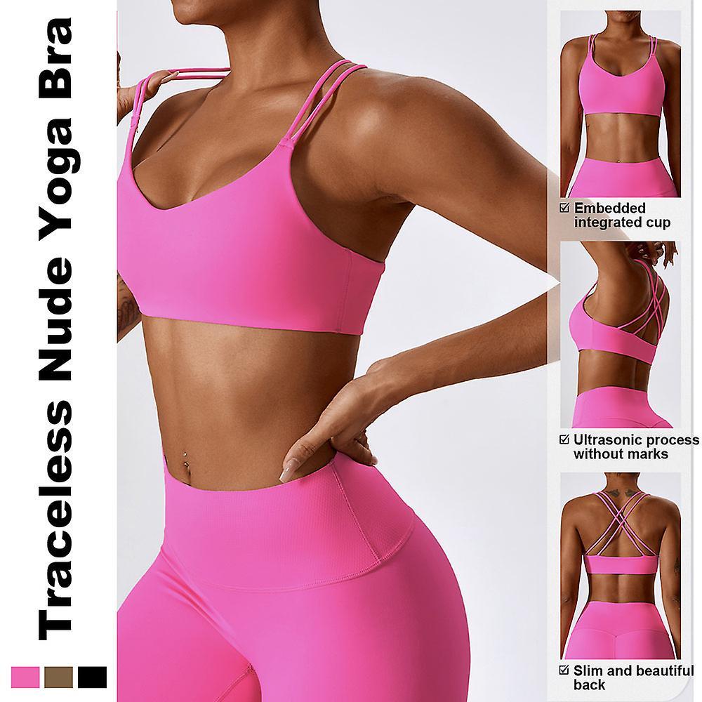 Nahtloser Sport-Unterhemd-BH Schnelltrocknend Sexy Bequem Bralette für Fitness Laufen
