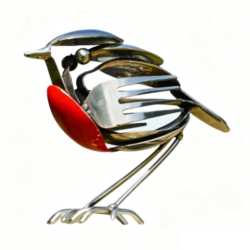 Gifts Handmade Robin Metal Art Sculpture Mockingbird Metal Robin Desktop Small Ornament Robin Statue Robin Ornament