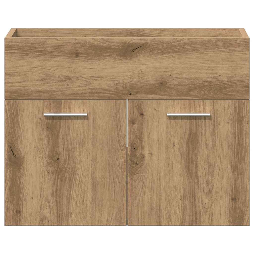 Artisan Oak Bathroom Vanity Cabinet 60 X 38.5 X 46 Cm