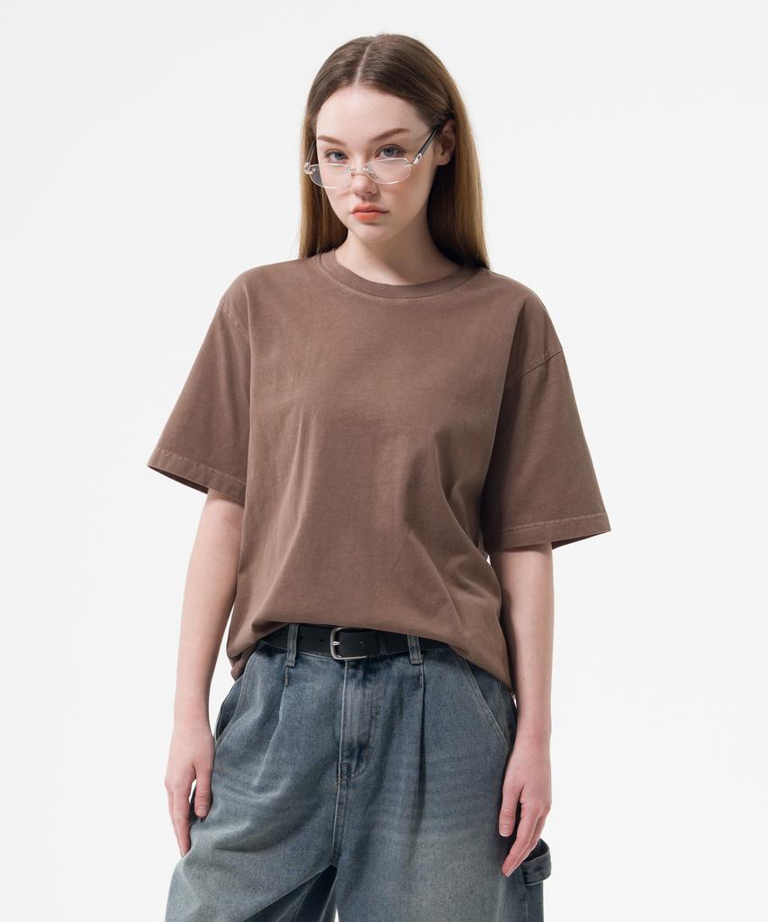Descheuis Everyday Pigment Short Sleeve Tee Brown