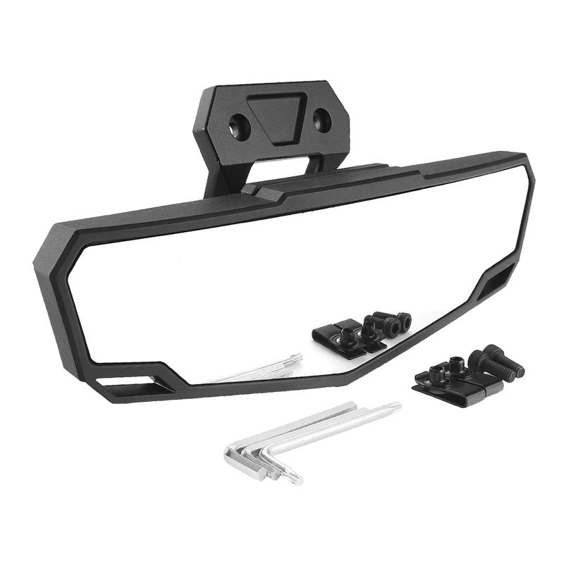 Center Rear View Mirror 2883763 Rearview Mirror Replacement Parts for Polaris RZR Pro R R 4 RZR Pro XP 4 Easy Installation