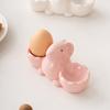 Adorable Rabbit Shape Eggs Cup Soft Boiled Eggs Holder Breakfast Kitchen Cooking Tool for Breakfast and Kitchen Decors