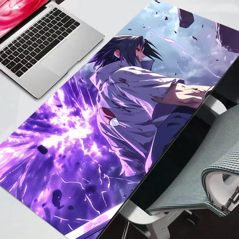 Mouse Pad Naruto Large PC Computer Gamer Kawaii Gaming Accessories Mousepad Keyboard Desk Mat Carpet Table Durable