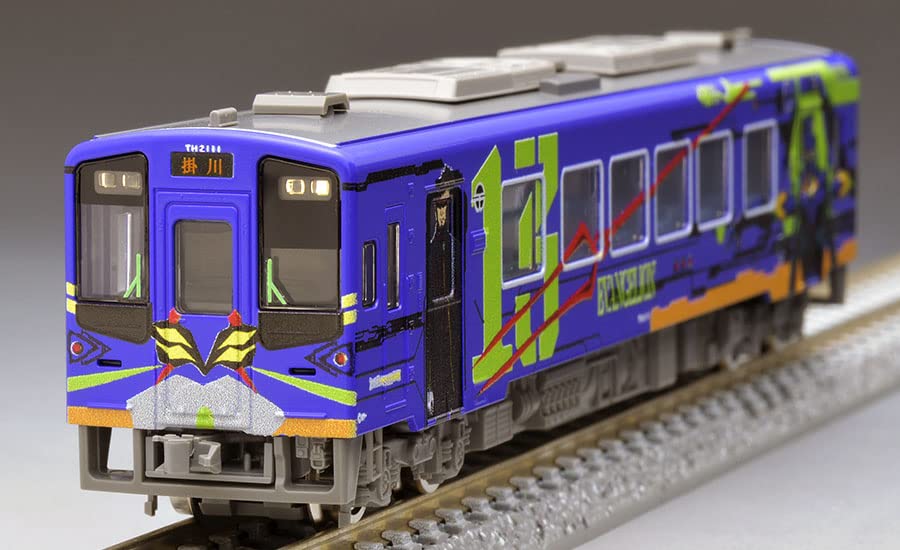 TOMYTEC TOMIX N Gauge Tenryu Hamanako Railway TH2100 Type TH2111 Wrapping Train 8610 Railway Model Diesel Car Car/Evangelion