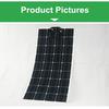 300W semi-flexible solar panel is suitable for outdoor power generation system parking shed electric car
