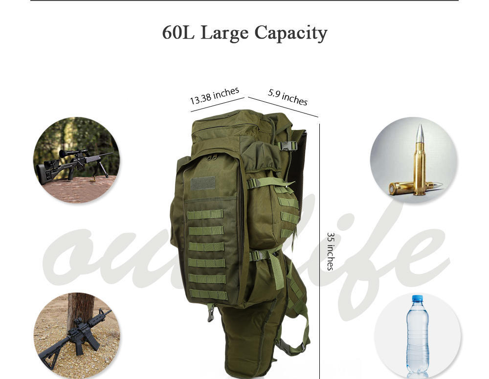 outlife 60l hiking backpack